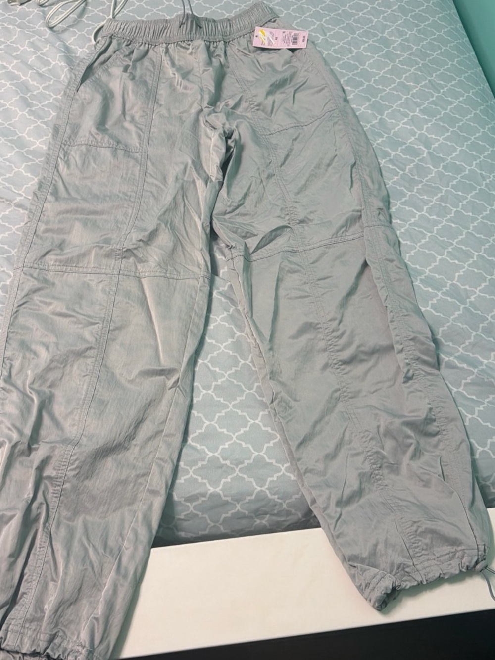 Light Gray Women’s Casual Cargo Pants